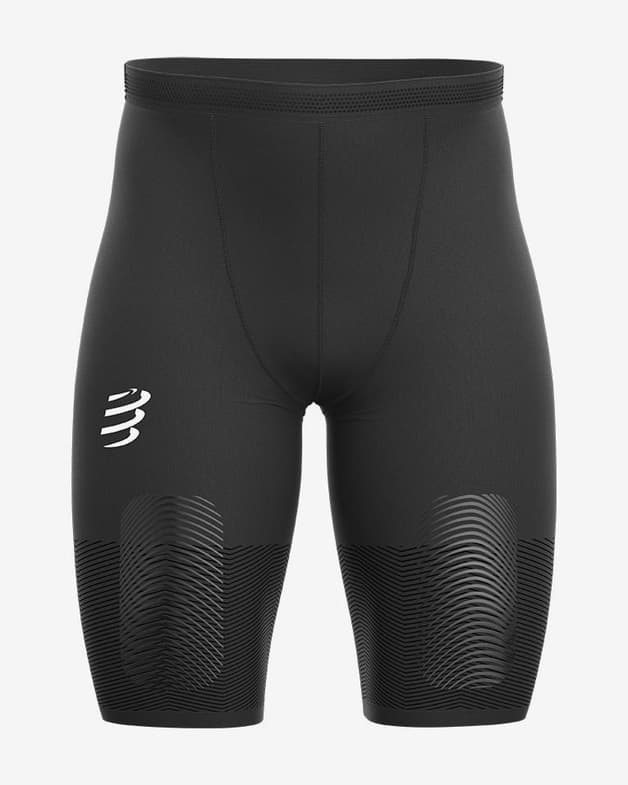 Malla corta Compressport Trail Running Under Control negro - #1