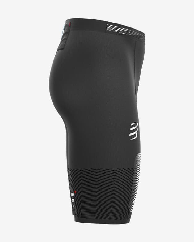 Malla corta Compressport Trail Running Under Control negro - #3