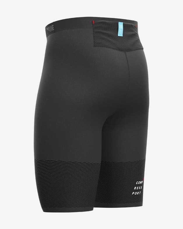Malla corta Compressport Trail Running Under Control negro - #6
