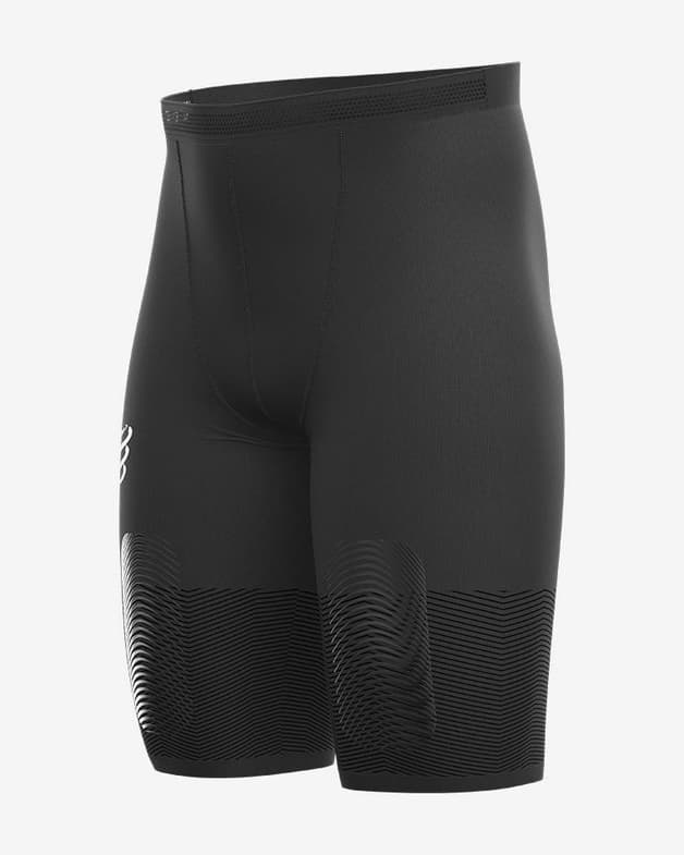 Malla corta Compressport Trail Running Under Control negro - #8