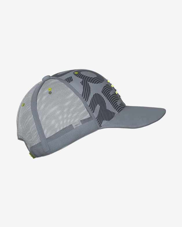 Gorra Compressport Trucker gris verde lima - #4