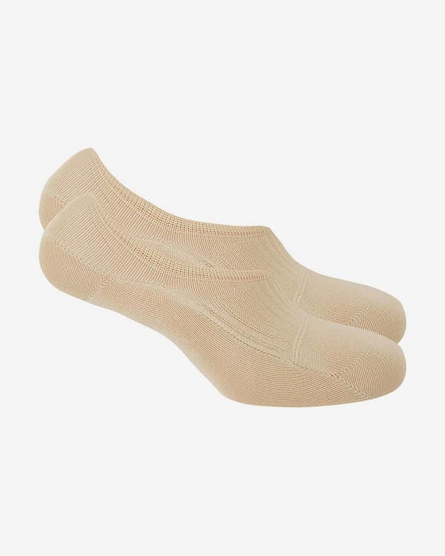 Calcetines Punto Blanco Invisible beige (2 pares) - #1