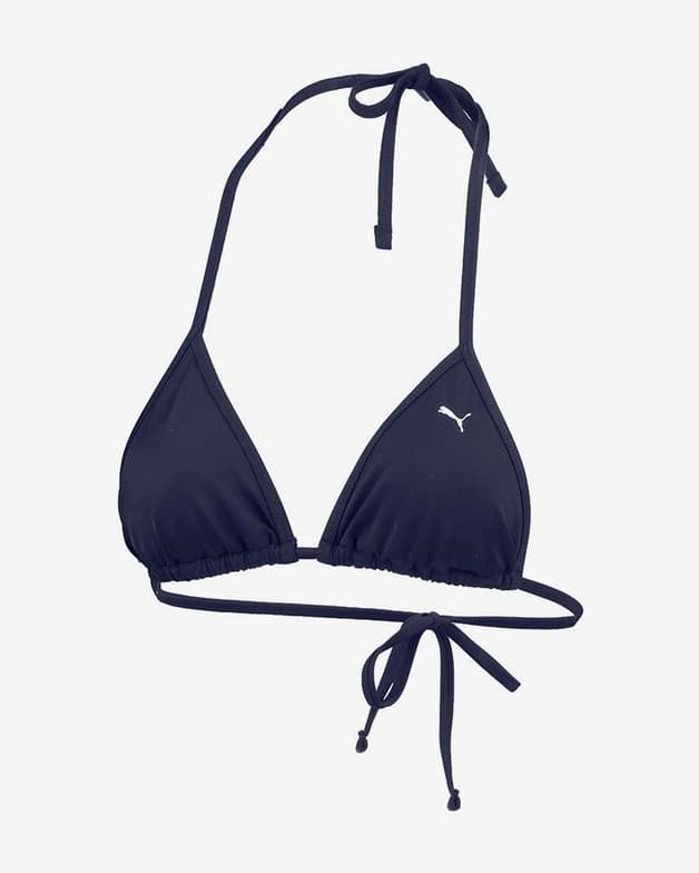 Top bikini Puma Triangle azul oscuro mujer - #2