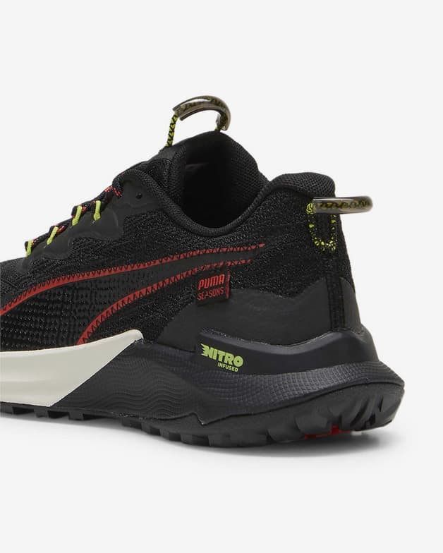 Zapatillas Puma Fast-Trac Nitro 2 negro rojo mujer - #4