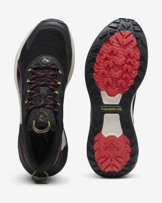 Zapatillas Puma Fast-Trac Nitro 2 negro rojo mujer - #6