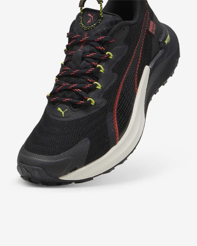 Zapatillas Puma Fast-Trac Nitro 2 negro rojo mujer - #5