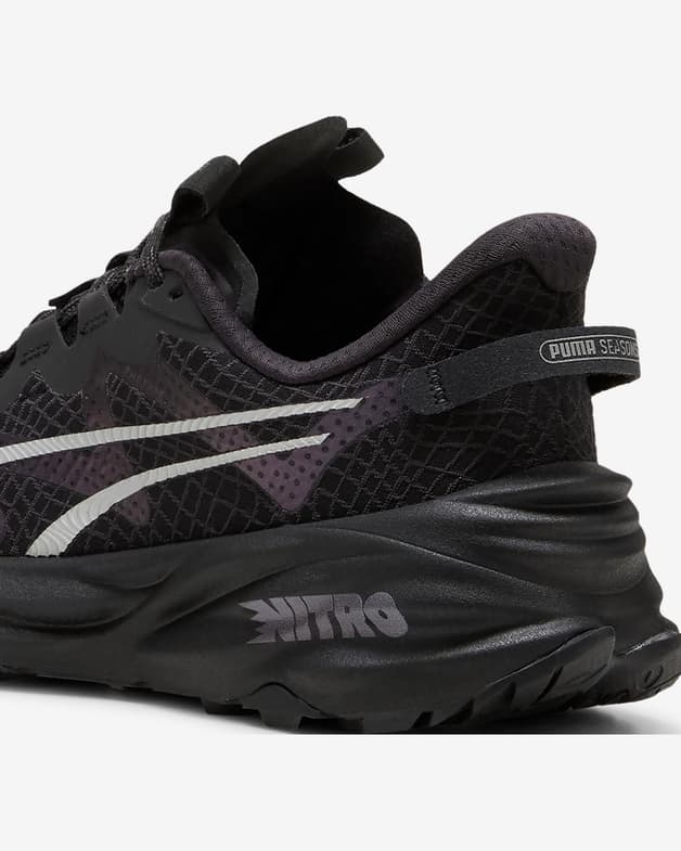Zapatillas Puma Fast-Trac NITRO 3 GORE-TEX negro puro blanco mujer - #5