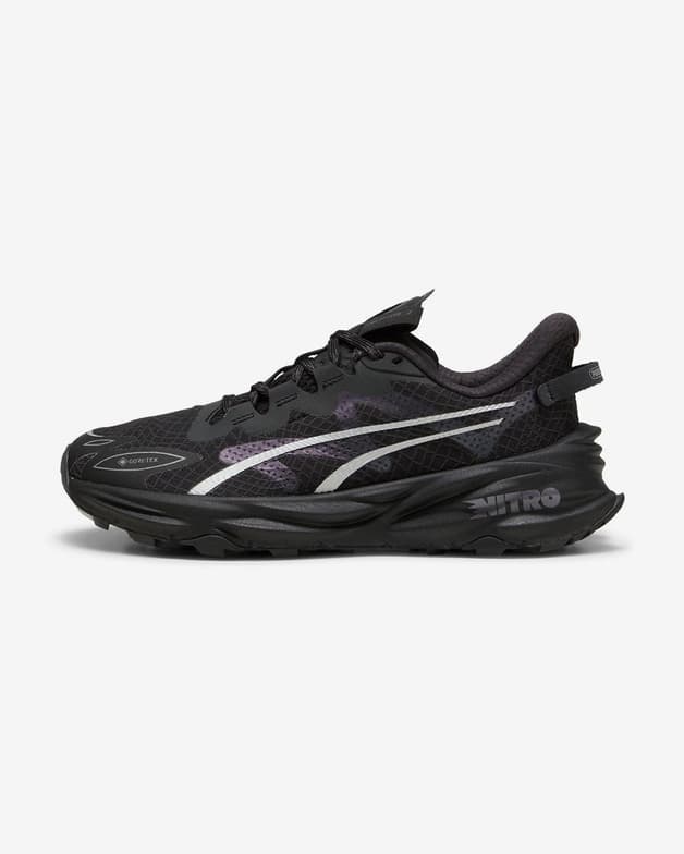 Zapatillas Puma Fast-Trac NITRO 3 GORE-TEX negro puro blanco mujer - #4