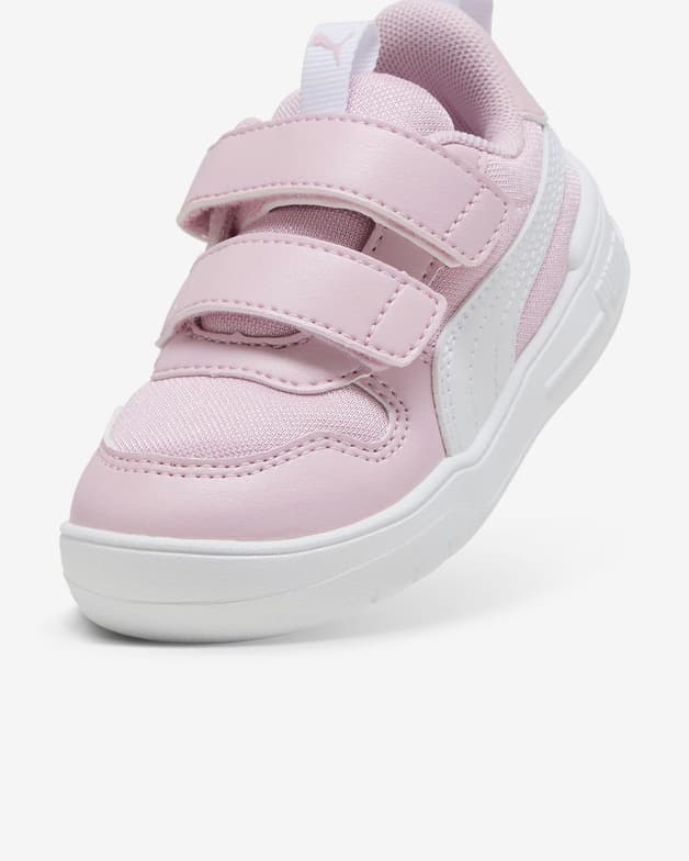 Zapatillas Puma Multiflex Mesh rosa infantil - #5