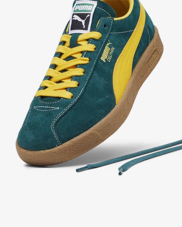 Zapatillas Puma Delphin verde naranja - #3