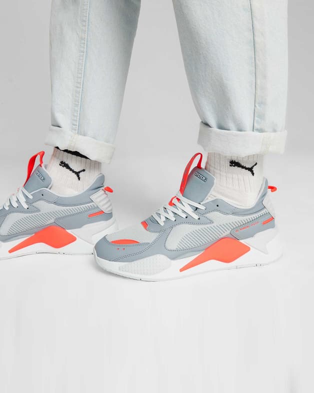Zapatillas Puma RS-X Geek gris naranja - #8