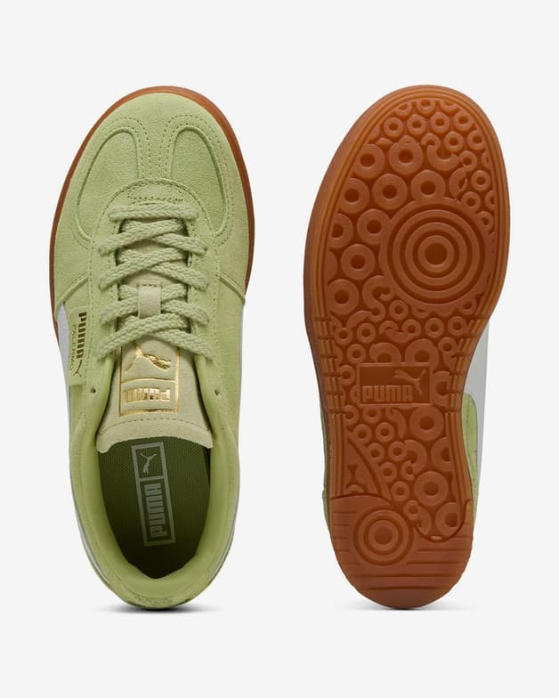 Zapatillas Puma Palermo Elevata verde pistacho mujer - #4