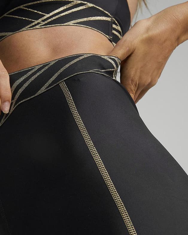 Lange legging Puma Deco Glam High zwart vrouw - #4