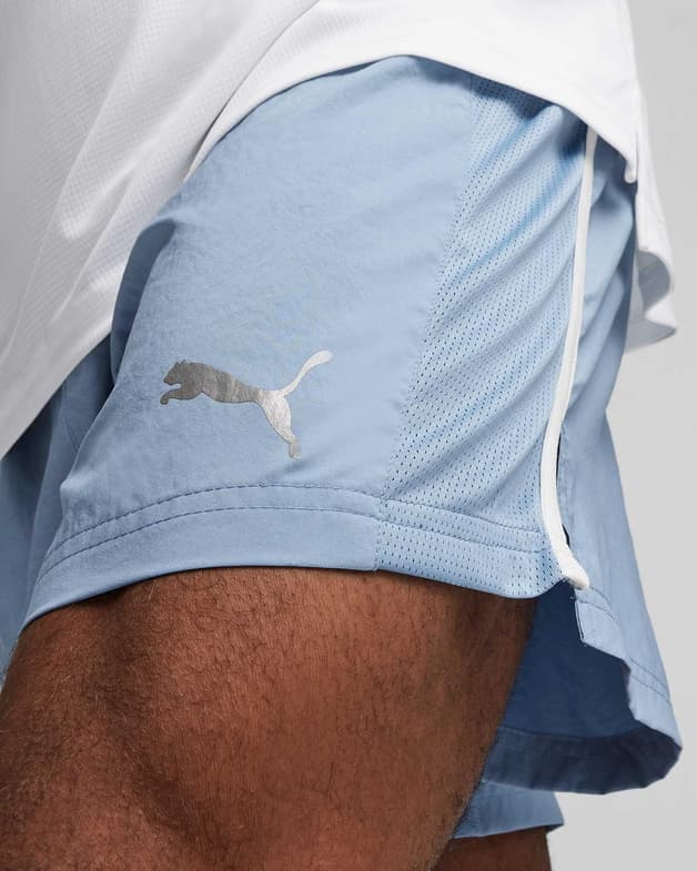 Pantalón corto Puma Run Favorite Velocity 5 azul claro - #5