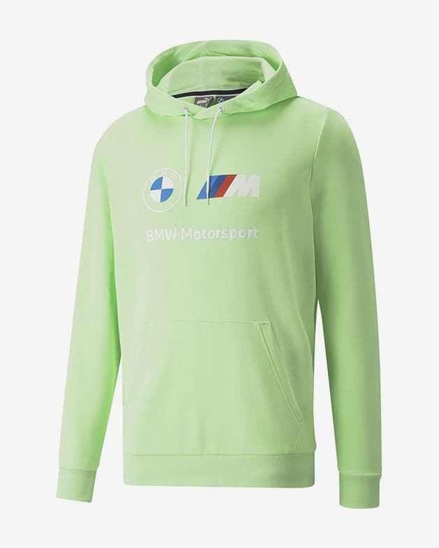 Sudadera con capucha Puma BMW MMS Essentials verde claro - #1