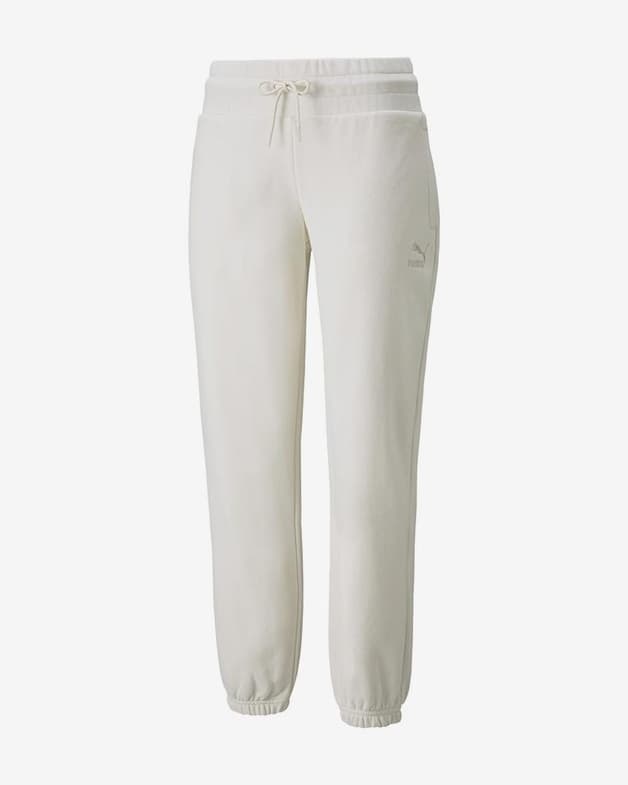 Pantalón largo Puma Classics Relaxed blanco intenso mujer - #1