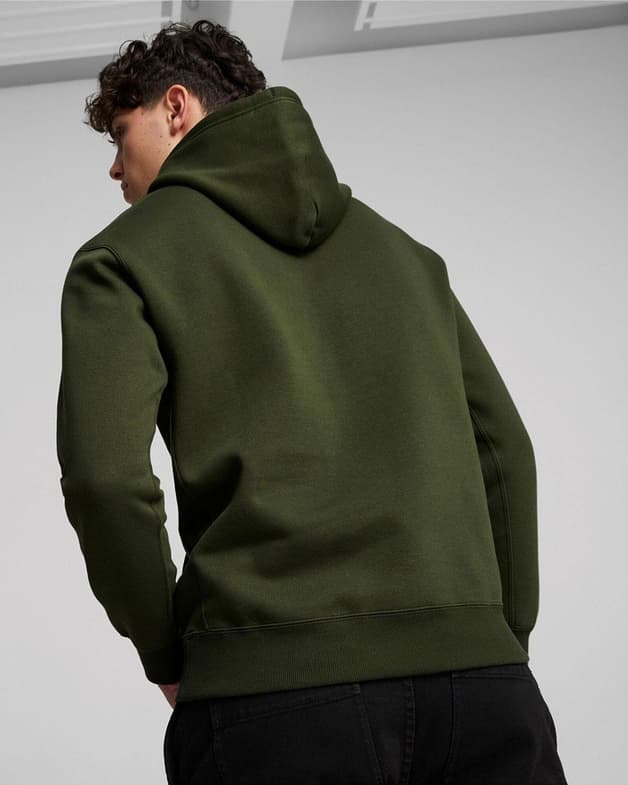 Sudadera con capucha Puma Classics Small Logo verde - #7