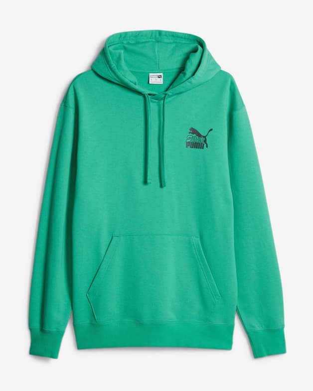 Sudadera con capucha Puma Classics Super verde turquesa negro - #1