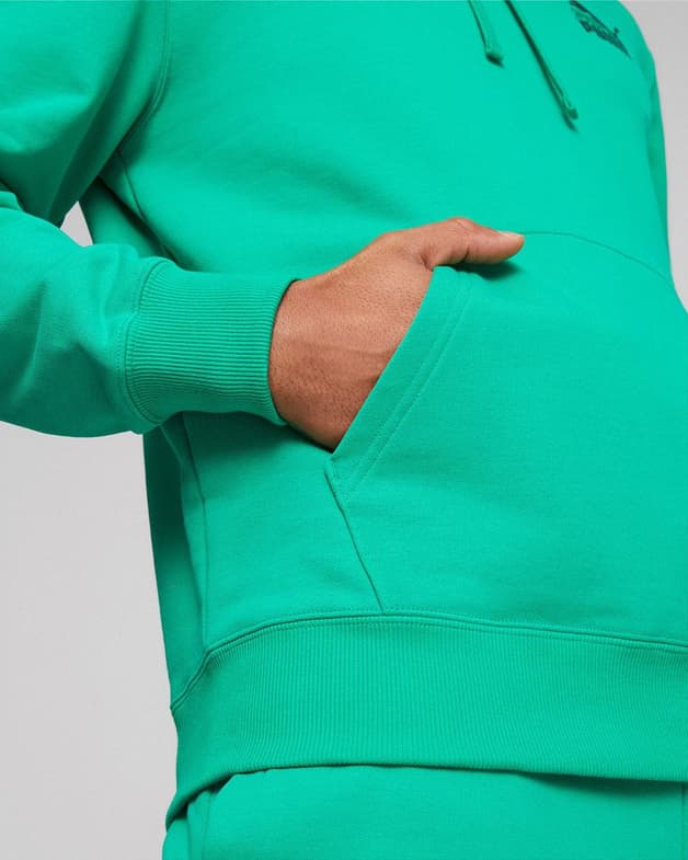 Sudadera con capucha Puma Classics Super verde turquesa negro - #6