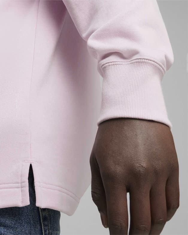 Sudadera Puma Better Classics Half Zip rosa claro - #6