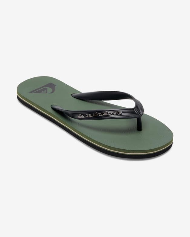 Chanclas Quiksilver Molokai Panel verde negro - #1