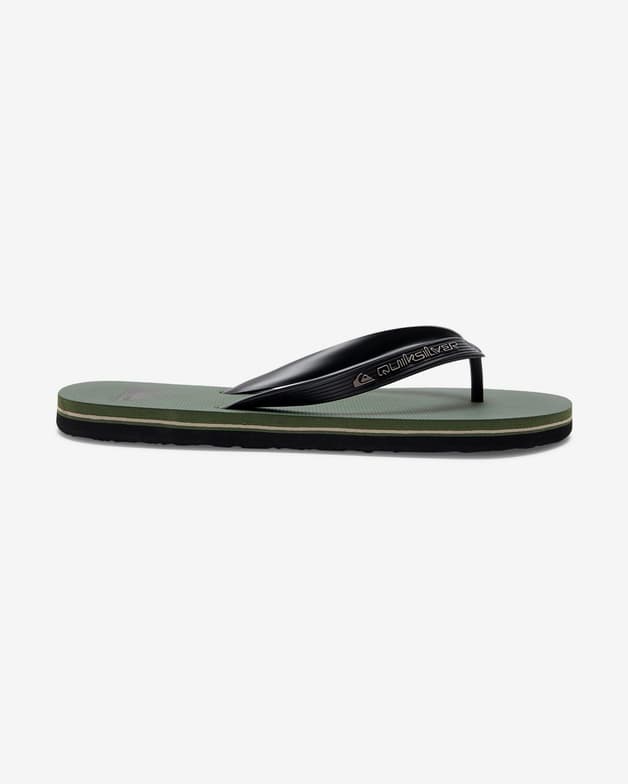 Chanclas Quiksilver Molokai Panel verde negro - #3