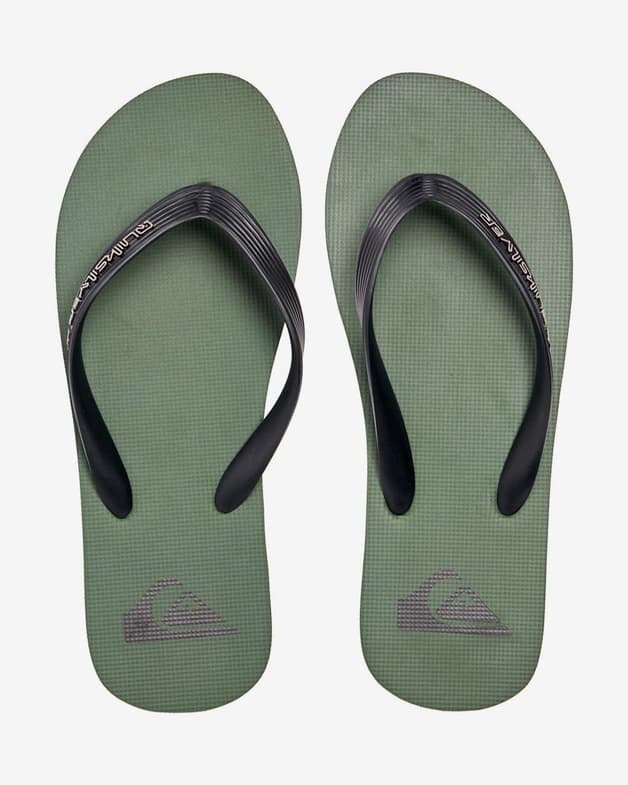 Chanclas Quiksilver Molokai Panel verde negro - #5