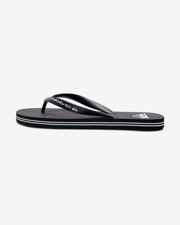 Chanclas Quiksilver Molokai Panel negro blanco - #4