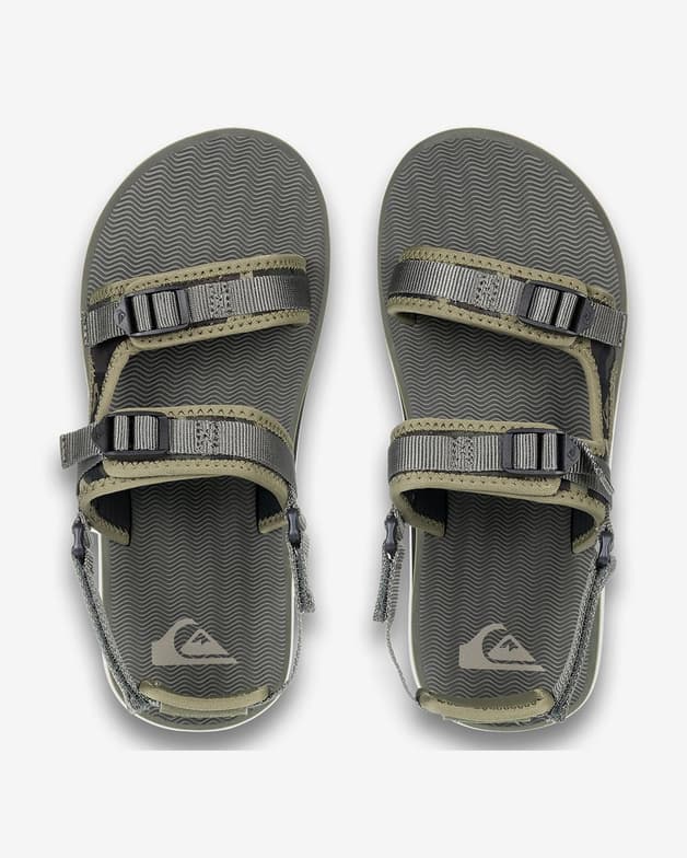 Sandalias Quiksilver Monkey Caged verde oliva - #3