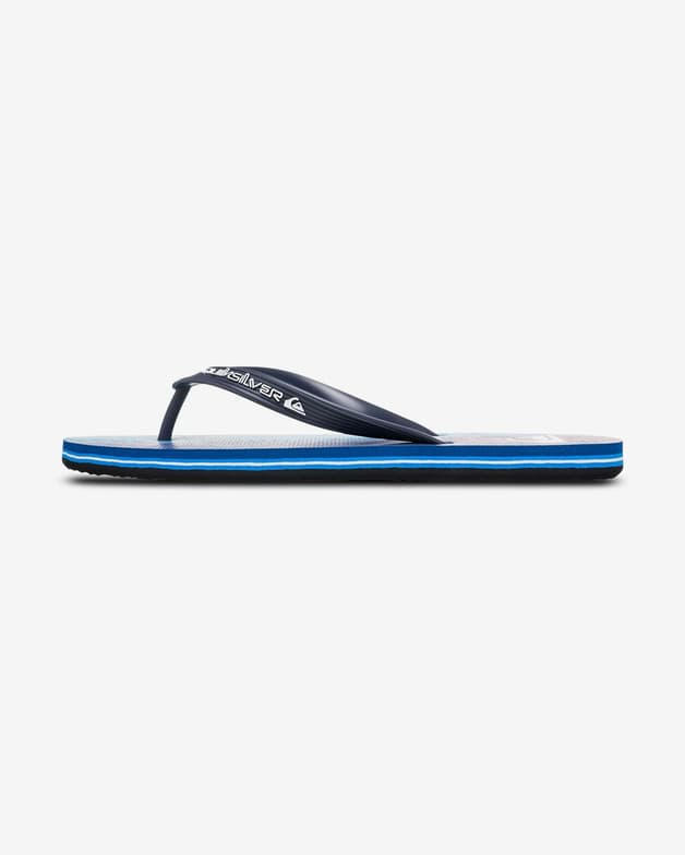 Chanclas Quiksilver Molokai Art 25 azul claro oscuro - #2