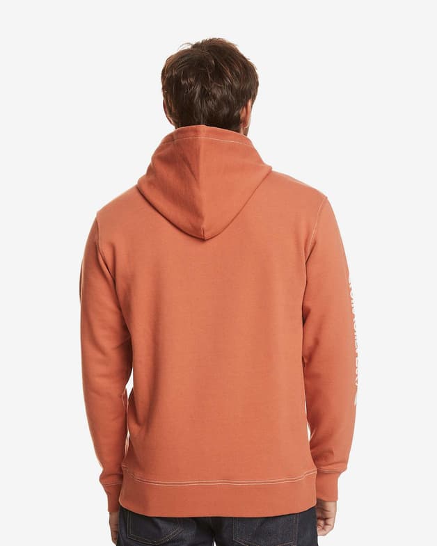 Sudadera con capucha Quiksilver The Original naranja  - #2