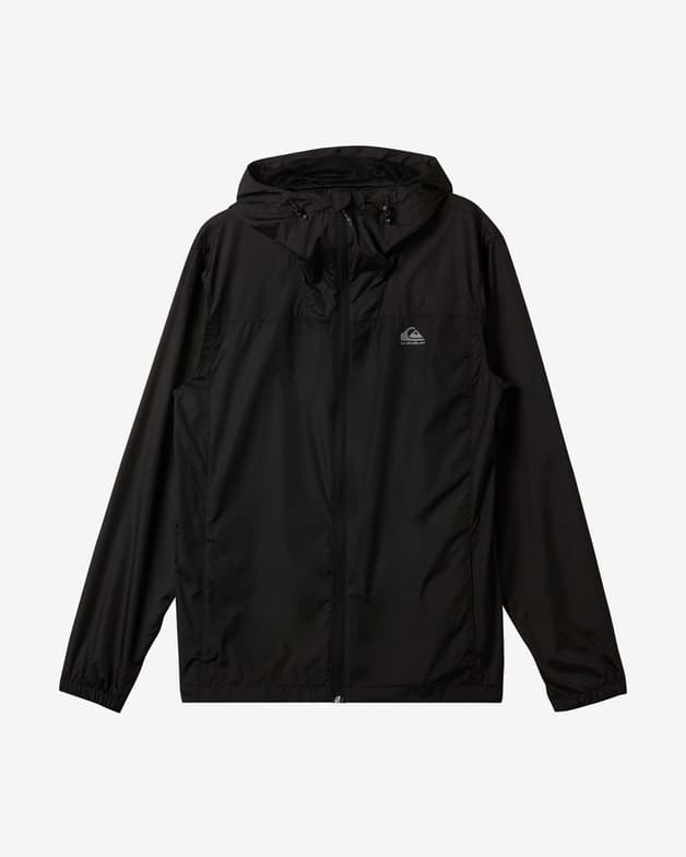 Chaqueta fina con capucha Quiksilver Overcast negro - #1