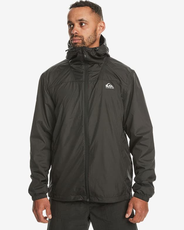 Chaqueta fina con capucha Quiksilver Overcast negro - #3