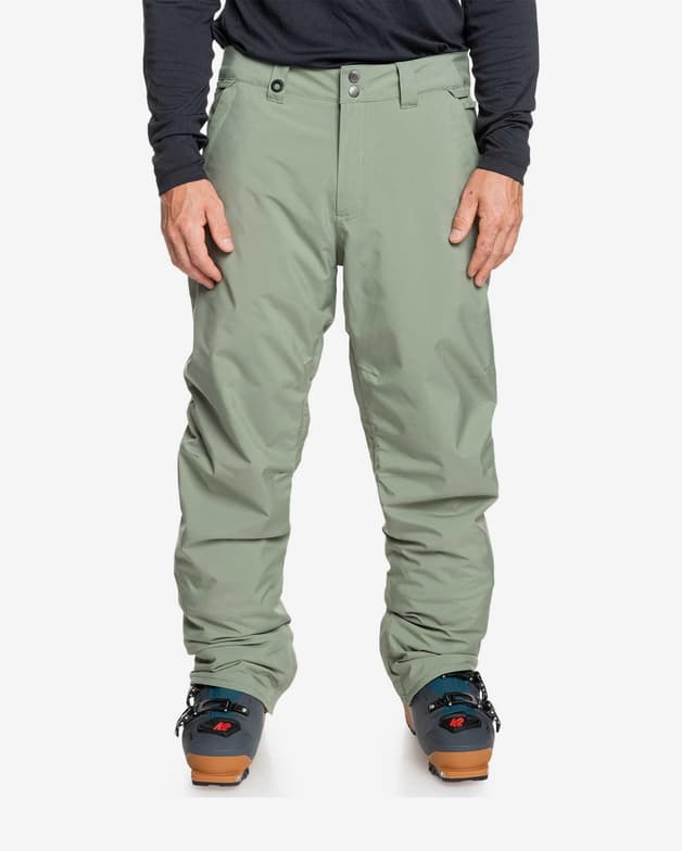 Pantalón largo Quiksilver Estate verde claro - #1