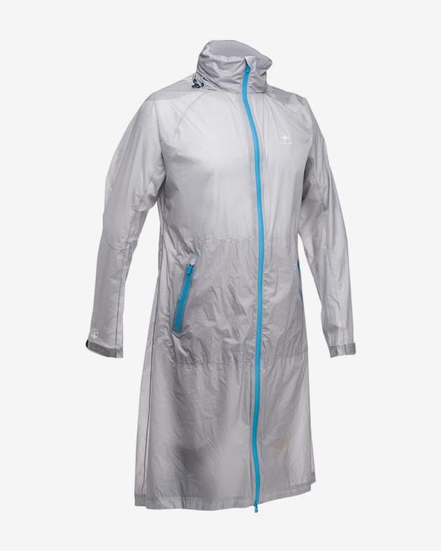 Poncho impermeable Raidlight Hyperlight MP+ gris claro - #1