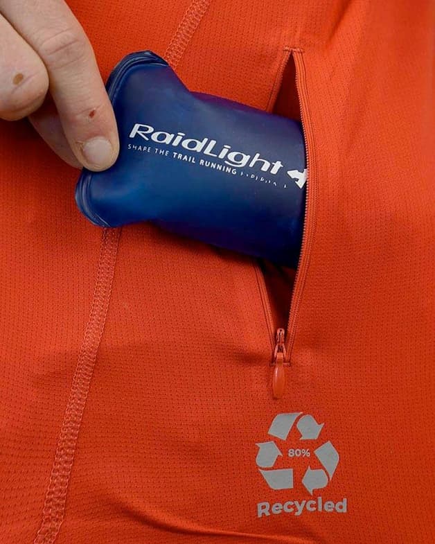 Maillot Raidlight R-Light orange rouge - #5