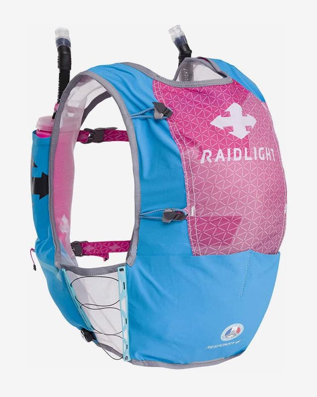 Chaleco Raidlight Responsiv 6L 2020 rosa azul claro mujer - #1