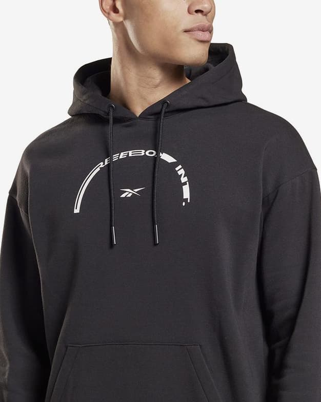 Sudadera con capucha Reebok ARS THERMOWARM+GRAPHENE negro - #5
