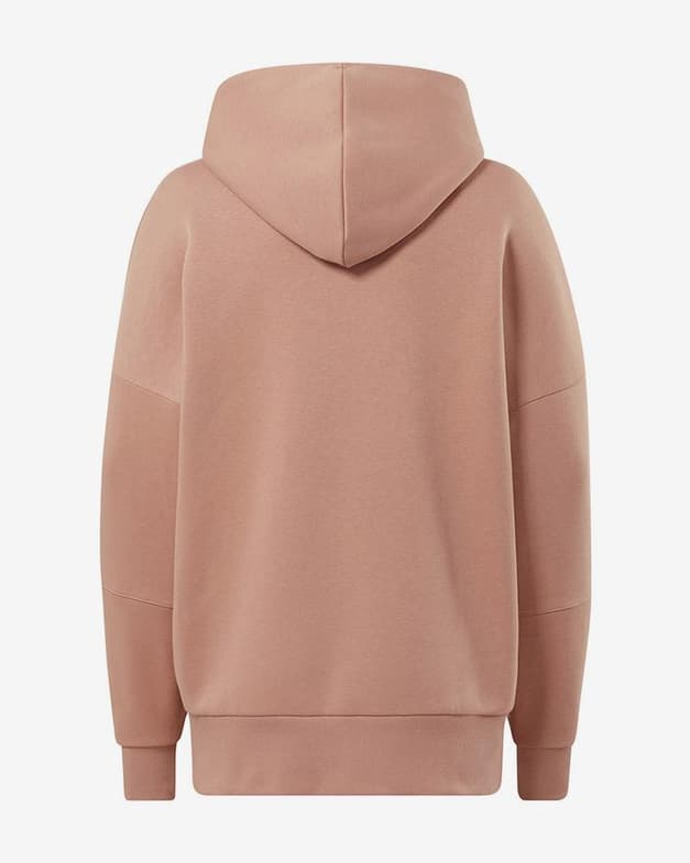 Sudadera con capucha Reebok Studio Recycled Oversize rosa mujer - #2