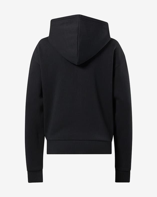 Sudadera con capucha Reebok Training Essentials Vector Full Zip negro blanco rojo mujer - #2