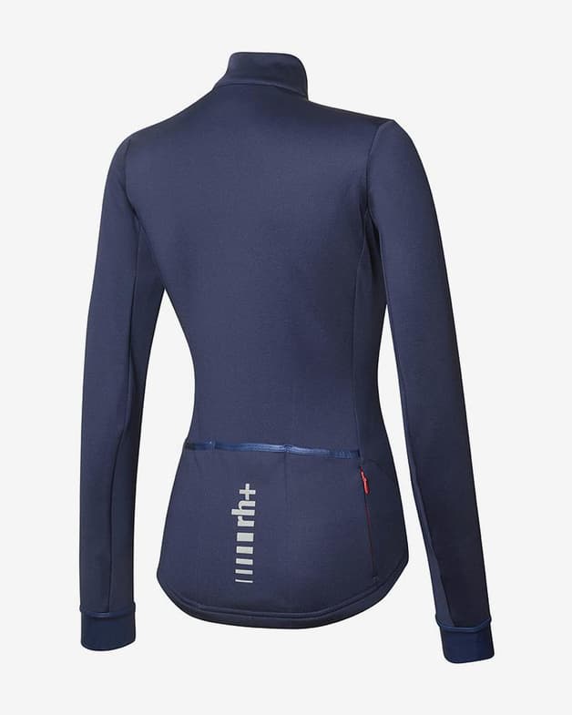 Maillot rh+ Code manga larga azul mujer - #2