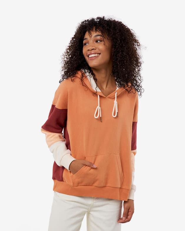 Sudadera con capucha Rip Curl Surf Revival naranja mujer - #1
