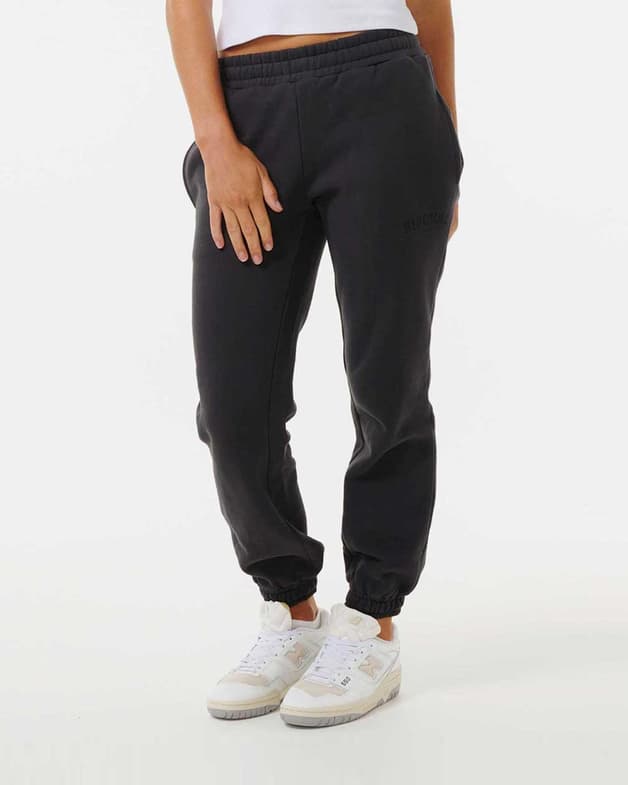 Pantalón largo Rip Curl Varsity negro puro mujer - #4