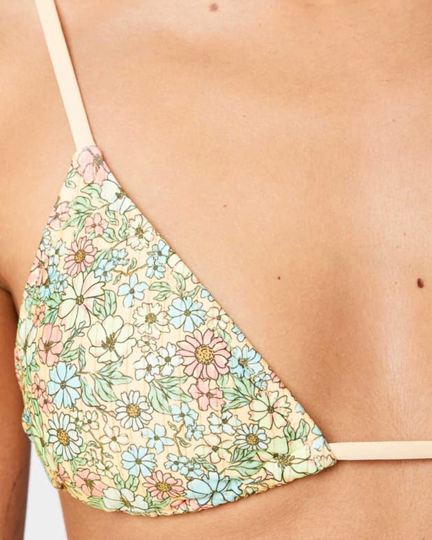 Top bikini Rip Curl Sea of Dreams amarillo rosa - #3