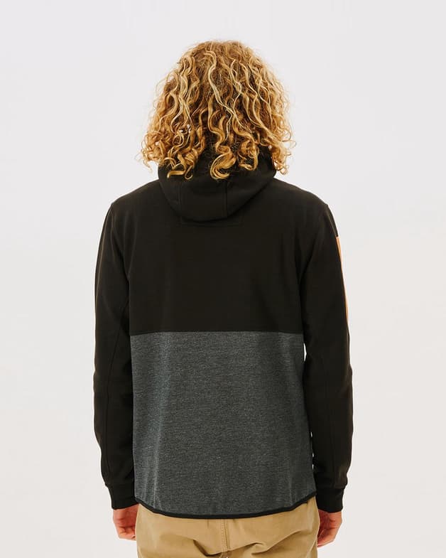 Sudadera Rip Curl Anti Series Departed Full Zip negro gris oscuro - #3