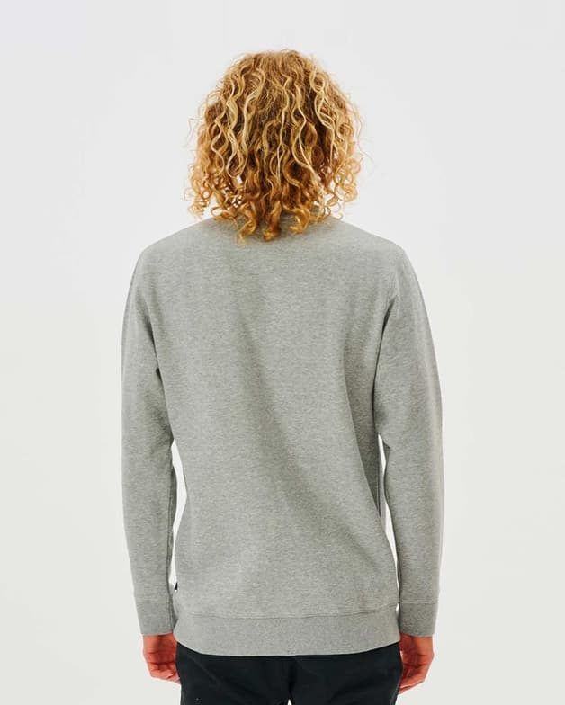 Sudadera Rip Curl Wetsuit Icon Crew gris claro negro - #3