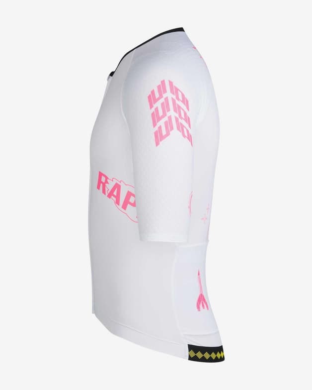 Maillot EF-Education First Pro Team Aero manga corta blanco - #4