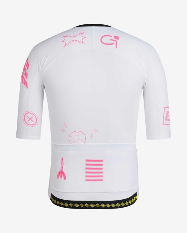 Maillot EF-Education First Pro Team Aero manga corta blanco - #2