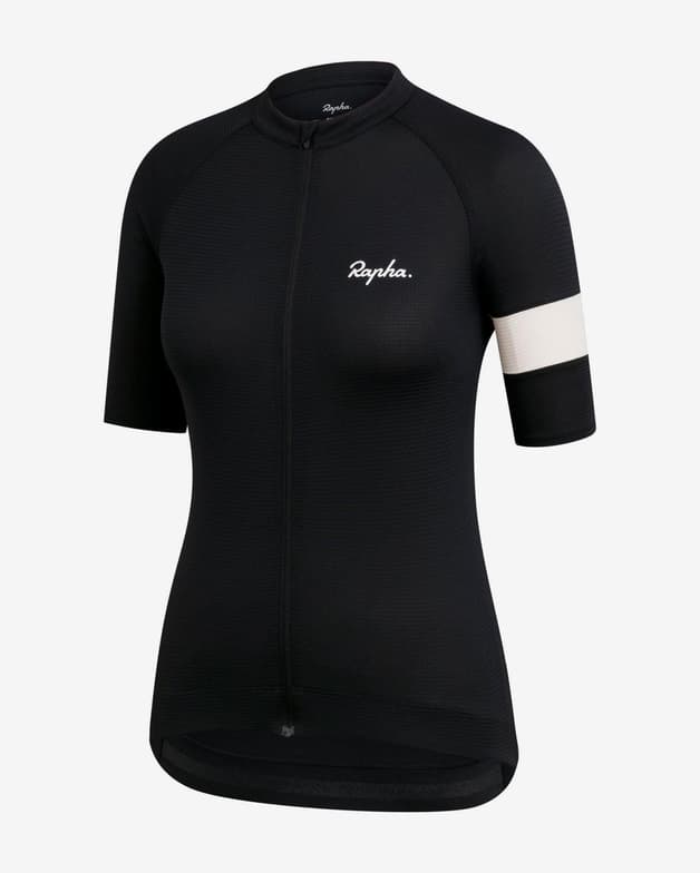 Maillot Rapha Core Lightweight manga corta negro mujer - #1