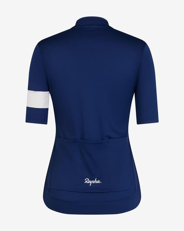 Maillot Rapha Core manga corta azul fuerte mujer - #2